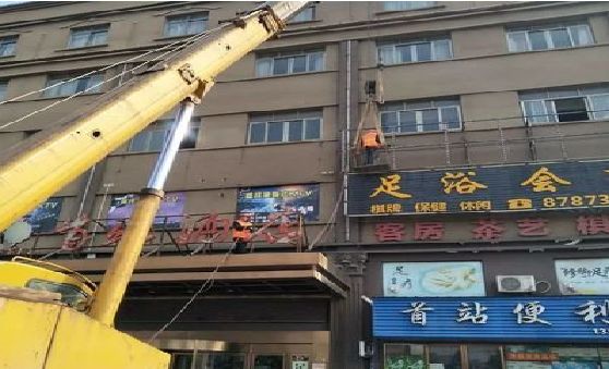 巴中安装较高的门店招牌有什么好的方法？